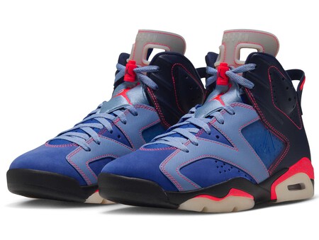 Nike Y Awake Ny Celebran 35 Anos De Las Air Jordan 6 Con Una Version Azul Marino De Aires Retrofuturistas