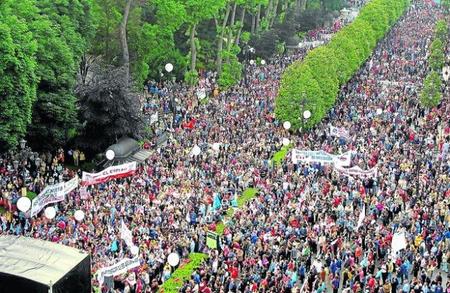 Huelga general de 2002: 20-J por los derechos de los desempleados