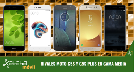 Moto G5s y G5s Plus frente a los mejores teléfonos con novedades heredadas de gama alta a precio asequible
