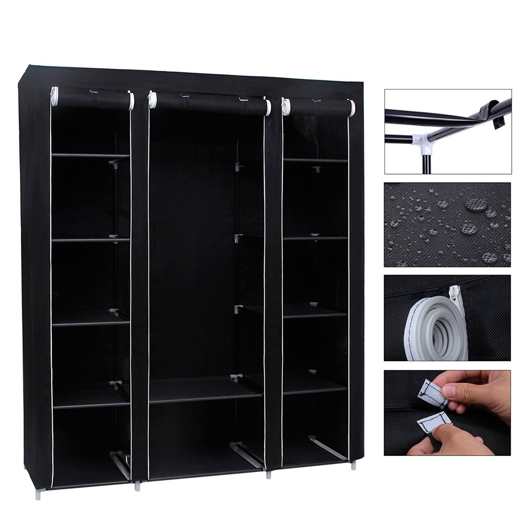 Super Weekend de eBay: armario organizador de ropa plegable por 25,95