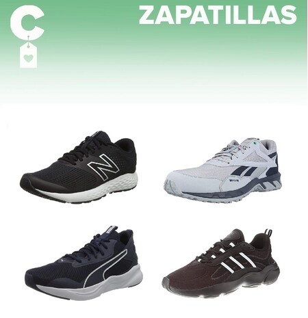 Chollos en tallas sueltas de zapatillas Adidas, New Balance, Puma o Reebok en Amazon