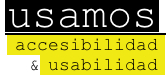 Usamos, consultoría en usabilidad y accesibilidad web