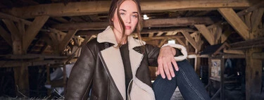 Llega a Lidl la cazadora de piel estilo aviador con borreguito por menos de 20 euros que parece de Zara o Stradivarius 