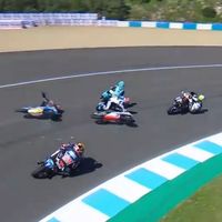 Arón Canet sancionado: saldrá último en Le Mans por el accidente múltiple que provocó en Jerez