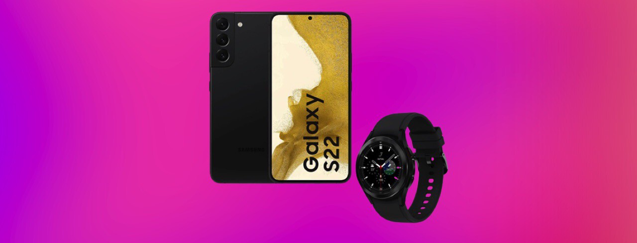 Chollo en la gama alta de Samsung: llévate el Galaxy S22 con smartwatch de  regalo y 150 euros de reembolso, desde 709 euros
