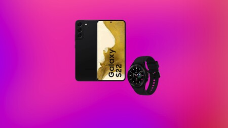 Chollo en la gama alta de Samsung: llévate el Galaxy S22 con smartwatch de regalo y 150 euros de reembolso, desde 709 euros