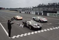 Ford reune los tres Ford GT40 Mark II vencedores en el '66