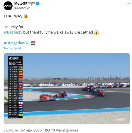 Bastianini Hungria Motogp 2025
