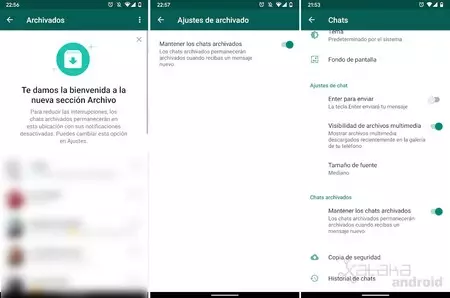 アーカイブされた WhatsApp