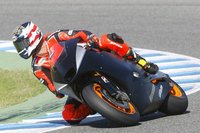 Primera jornada de entrenamientos privados en Jerez de MotoGP y Moto2