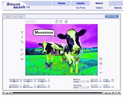 SmashMash, realizando montajes de fotografías animadas