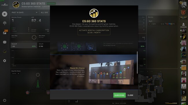 ¿Quieres ver tus estadísticas en CS:GO? Valve lanza una función de pago ...