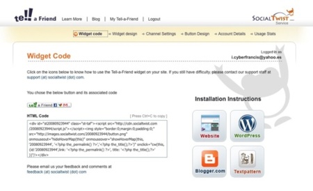 Tell a Friend, más competencia para ShareThis y compañía