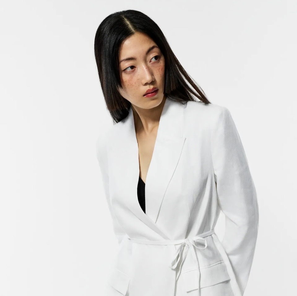 Blazer lazada 100% lino


