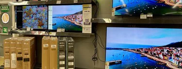 El Corte Inglés sigue cerrando sus outlet y liquida a mitad de precio teles Samsung QLED de 75 pulgadas con Tizen 
