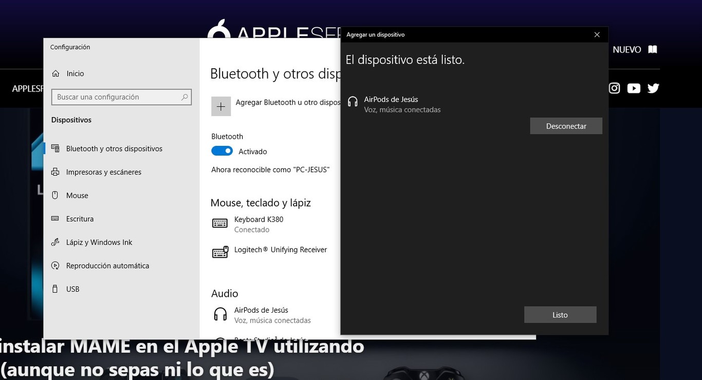 How to connect AirPods to a PC with a Windows operating system iGamesNews