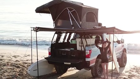 Nissan Titan XD Surfcamp