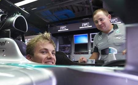 Nico Rosberg manda los segundos libres con Ferrari sacando pecho en casa