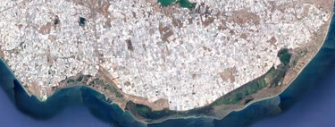 Las imágenes satelitales muestran la increíble expansión del "mar de plástico" de Almería desde 1960 