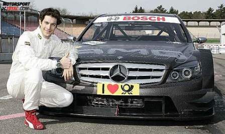 Bruno Senna prueba el Mercedes de DTM