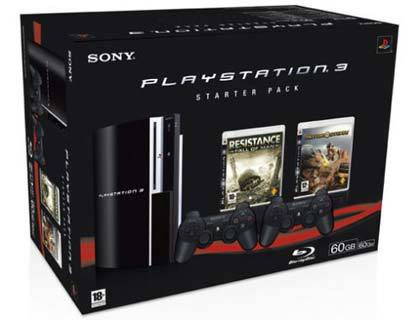 Nuevo starter pack de PlayStation 3 en Europa