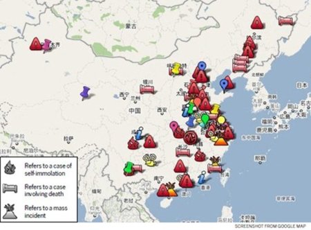 El Mapa de la Sangre en la expansión urbanística en China