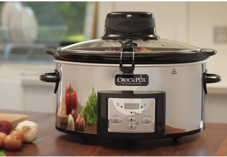 Ofertón de Amazon en la olla de cocción lenta Crock-Pot AutoStir CSC012X: ahora puede ser nuestra por 87,70 euros