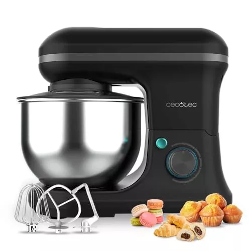Cecotec Batidora Amasadora Cecomixer Merengue 5L 1200 Black