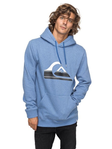40% de descuento en la sudadera con capucha en azul Big Logo de Quiksilver: puede ser nuestra por 33,59 euros con envío gratis
