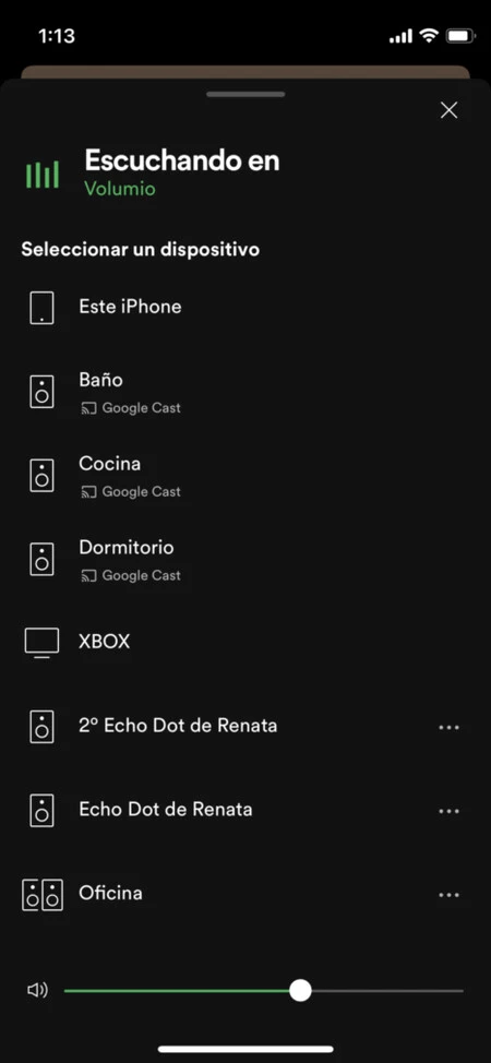 Enviar Musica A Volumio Desde Spotify