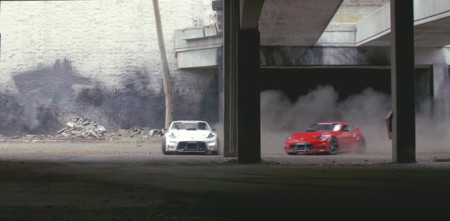 Fin de semana para ir al centro comercial a... hacer drift