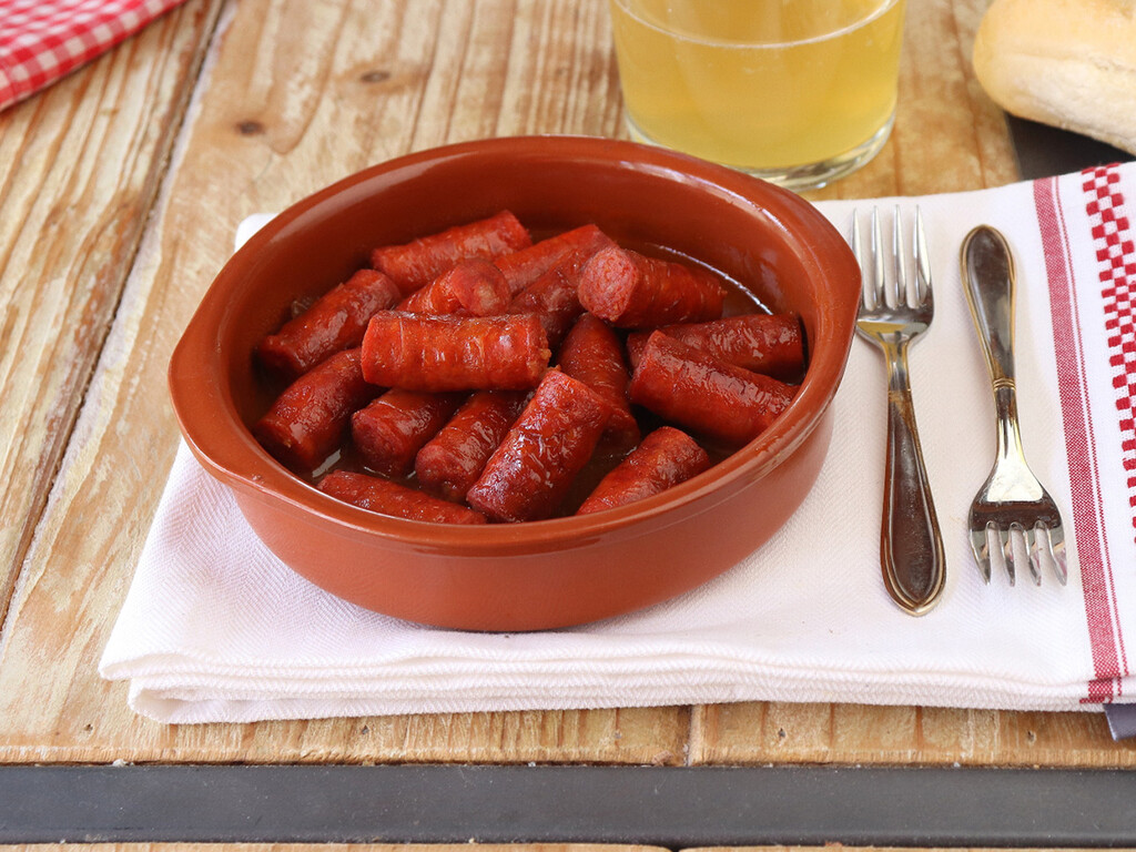 Receta de chistorra a la sidra, el clásico aperitivo de Pamplona que gusta dentro y fuera de Navarra