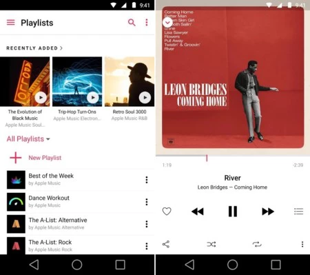 アップルのプレイリスト