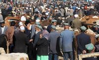 China: el mercado dominical de Kashgar