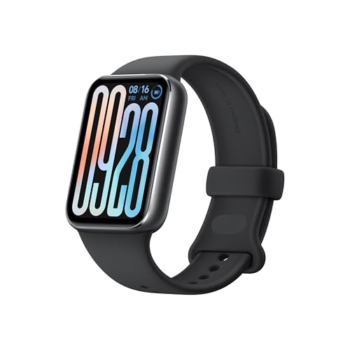 XIAOMI Smart Band 9 Pro - Pulsera de Actividad, autonomía de hasta 21 días, Pantalla AMOLED de 1,74" con tasa de refresco de 60 Hz, 5ATM, App Mi Fitness, Negro (Versión ES)
