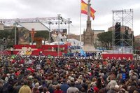 Sala de lactancia en la Misa de la Familia