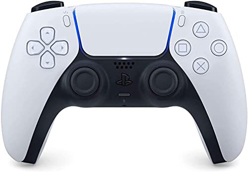 PlayStation - Mando Inalámbrico DualSense | Mando Original Sony para PS5 con Retroalimentación Háptica y Gatillos Adaptativos - Color Blanco