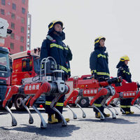 En China están desplegando bomberos de metal. Quizá sean más útiles que los robocamareros 