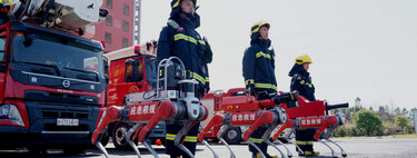En China están desplegando bomberos de metal. Quizá sean más útiles que los robocamareros 