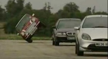 Cómo poner un coche a dos ruedas