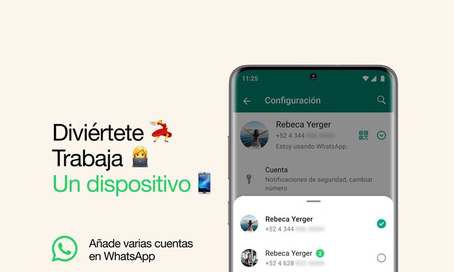 Whatsapp multicuenta