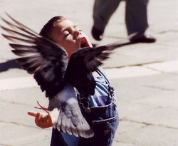 Un niño ruso aprende el “idioma” de las aves