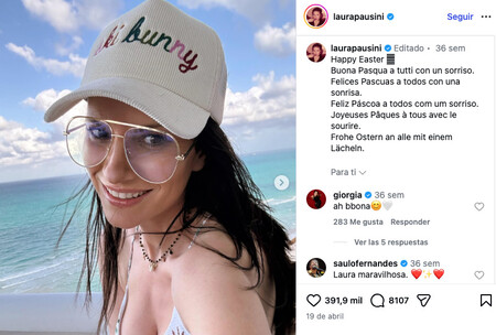 Laura Pausini Post Perdida Peso