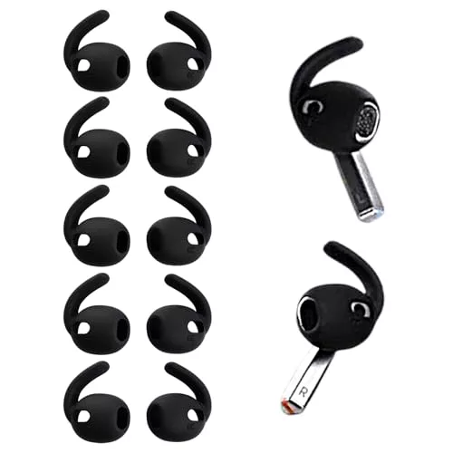 Umvowuxa Ganchos para los oídos para Samsung Galaxy Buds3, fundas deportivas de silicona antideslizante con punta de ala para Galaxy Buds3, accesorios para auriculares Galaxy Buds3, funda para Galaxy