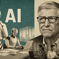 Bill Gates pensaba hace un año que la IA reduciría nuestra semana laboral a 3 días. Ha subido la apuesta