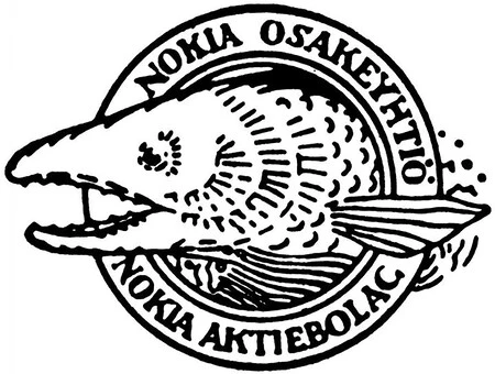 Logo original de Nokia, 1865