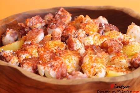 Receta de pulpo a la gallega o pulpo a feira