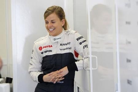 Susie Wolff sobre su test con Williams: "Toto estaba más nervioso que yo"