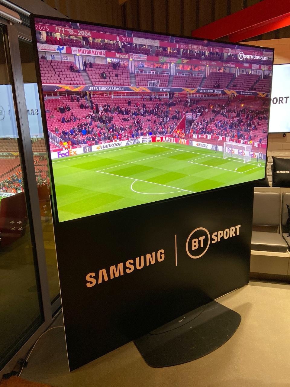 Samsung y BT presumen de resolución 8K en su primera retransmisión deportiva en directo