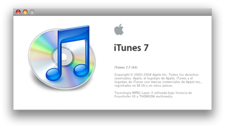 Disponible iTunes 7.7, ya falta menos para la llegada del iPhone 3G